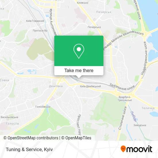 Tuning & Service map