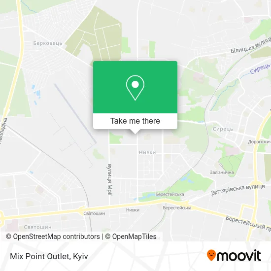 Mix Point Outlet map
