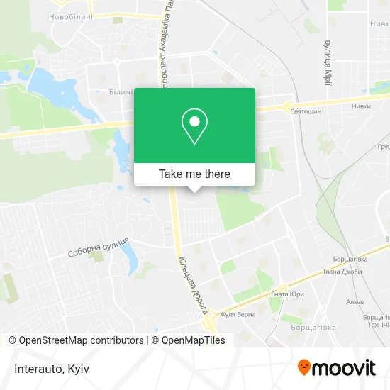 Interauto map