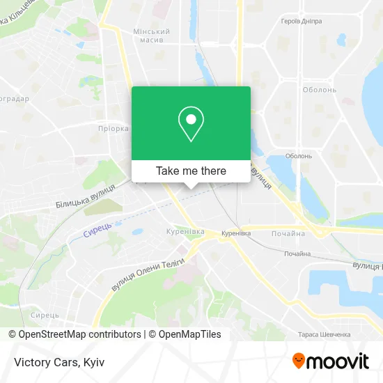 Victory Cars map