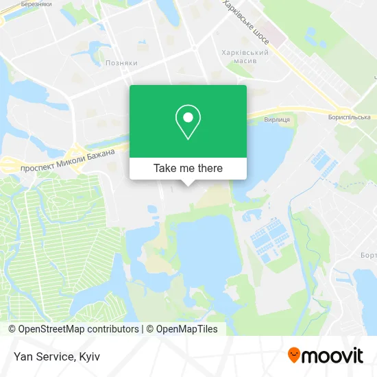Yan Service map