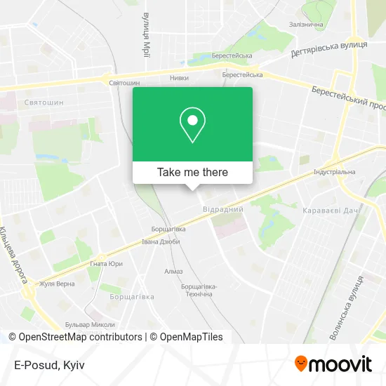 E-Posud map