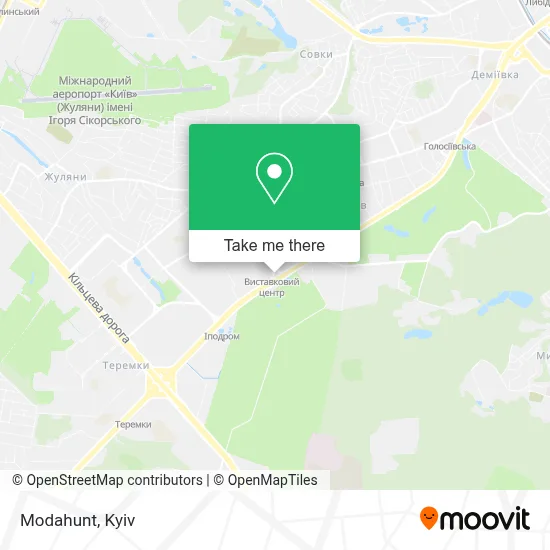 Modahunt map