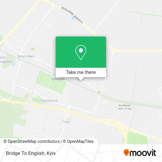 Bridge To Engiish map