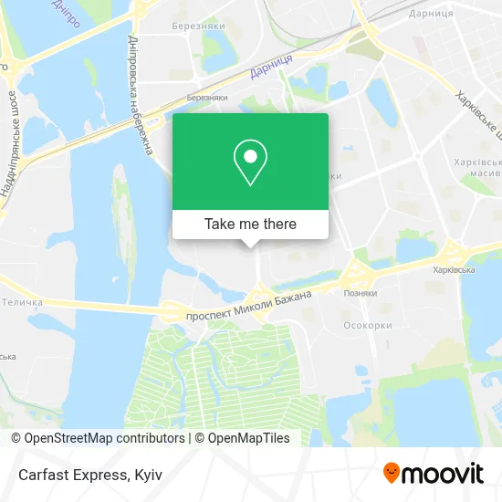 Carfast Express map