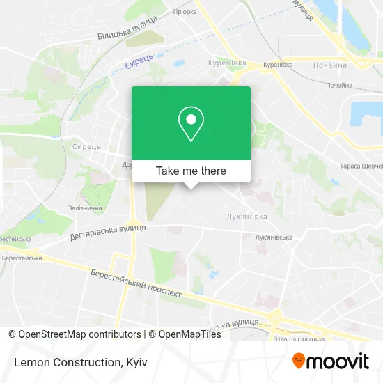 Lemon Construction map
