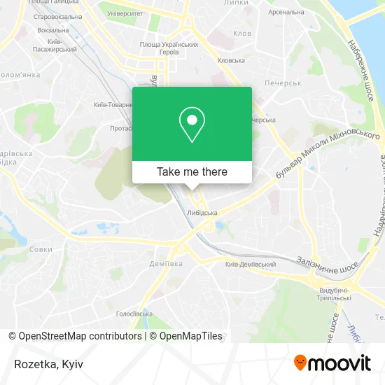 Rozetka map