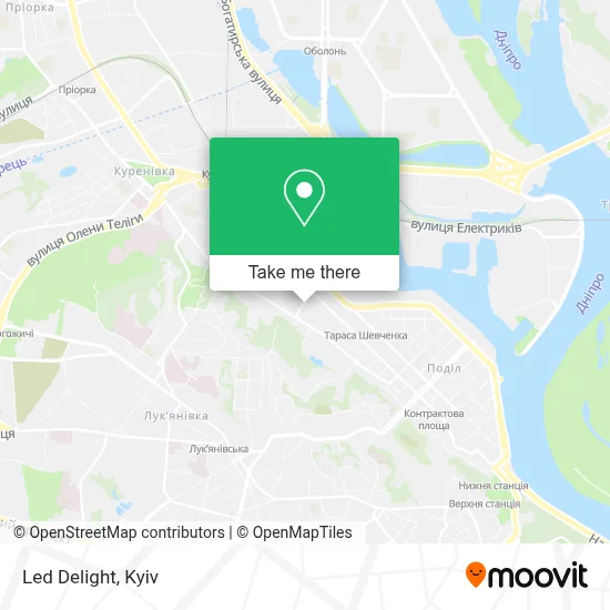 Led Delight map