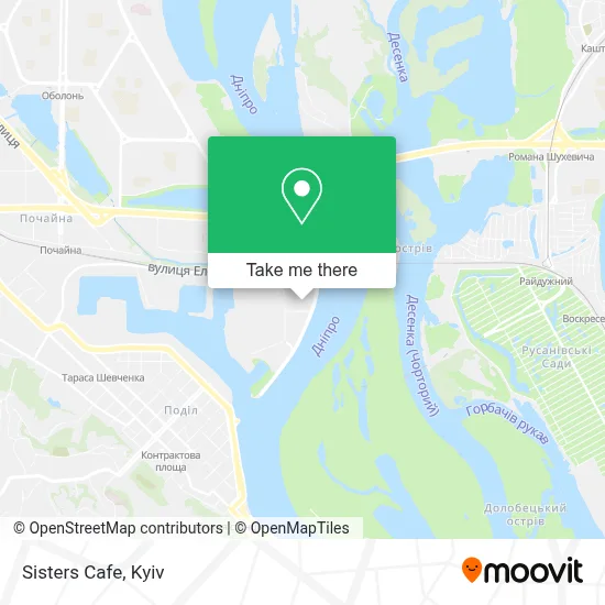 Sisters Cafe map