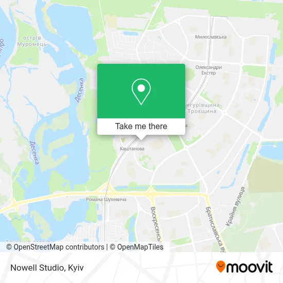 Nowell Studio map