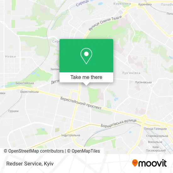 Redser Service map