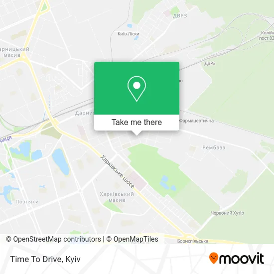 Time To Drive map