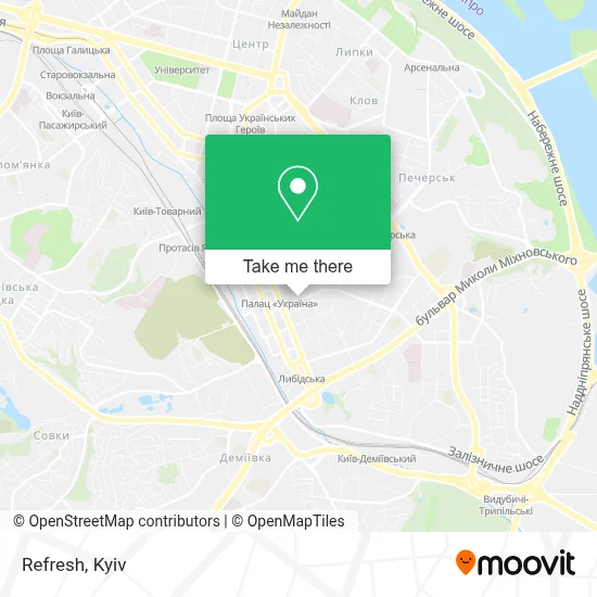 Refresh map
