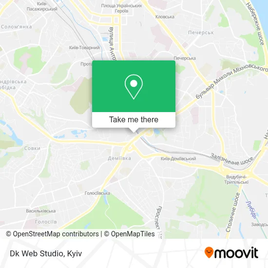 Dk Web Studio map