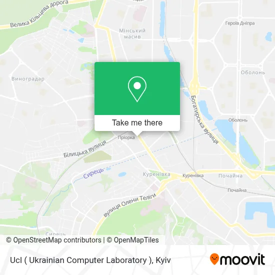Ucl ( Ukrainian Computer Laboratory ) map