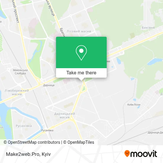 Make2web.Pro map