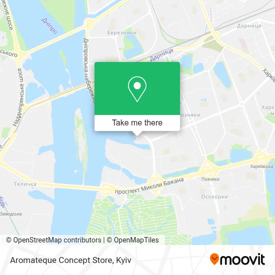 Aromateque Concept Store map