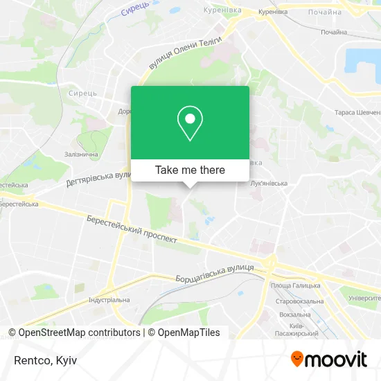 Rentco map