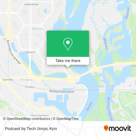 Podcast by Tech Union map