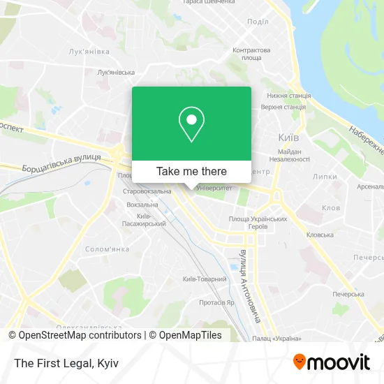 The First Legal map