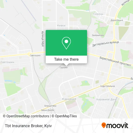 Tbt Insurance Broker map