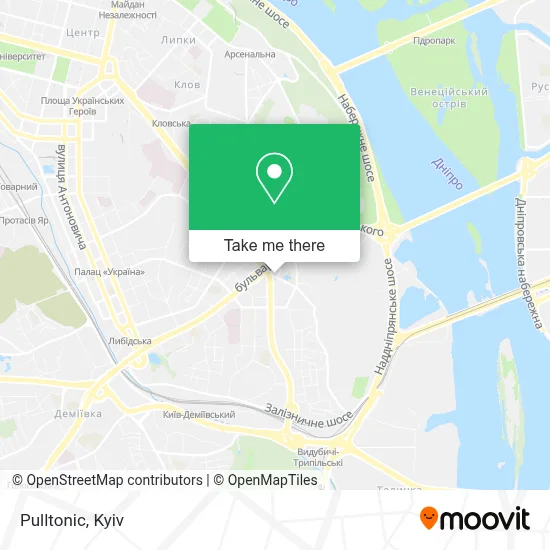 Pulltonic map