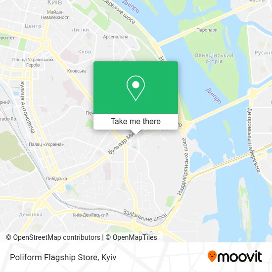 Poliform Flagship Store map