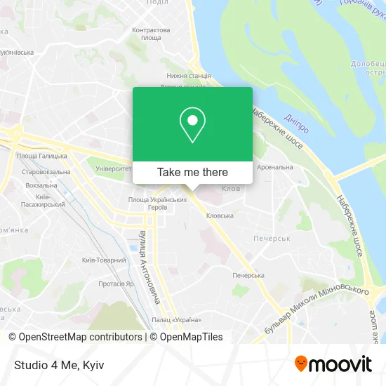 Studio 4 Me map