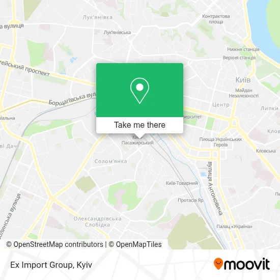 Ex Import Group map