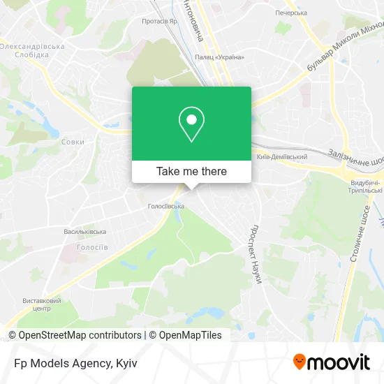 Fp Models Agency map