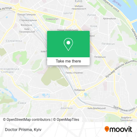Doctor Prisma map
