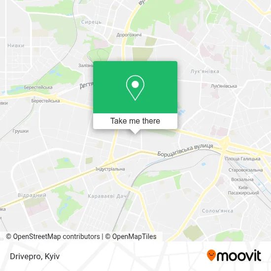 Drivepro map