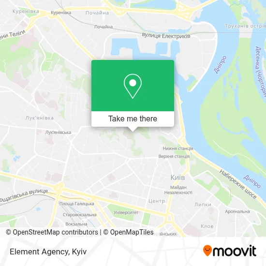 Element Agency map