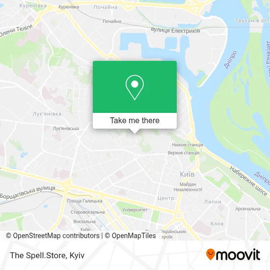 The Spell.Store map