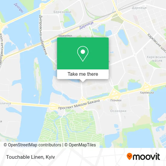 Touchable Linen map