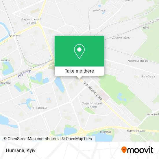 Humana map