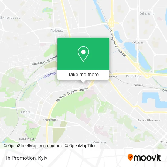 Ib Promotion map