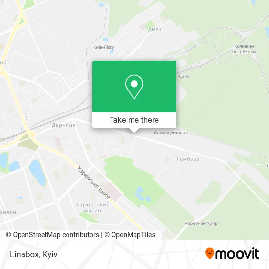 Linabox map