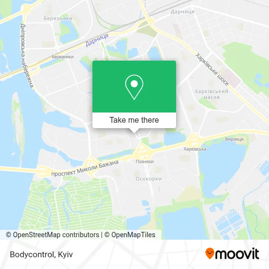 Bodycontrol map
