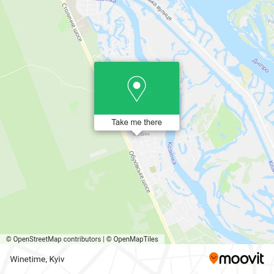 Winetime map