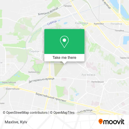 Maxlive map