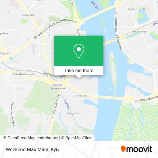 Weekend Max Mara map