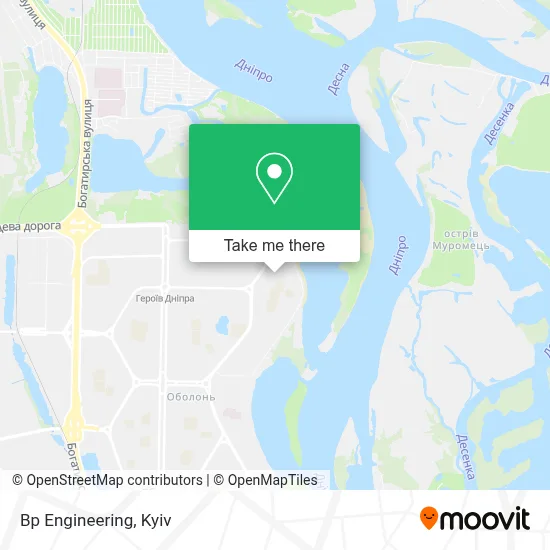 Bp Engineering map