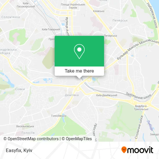 Easyfix map