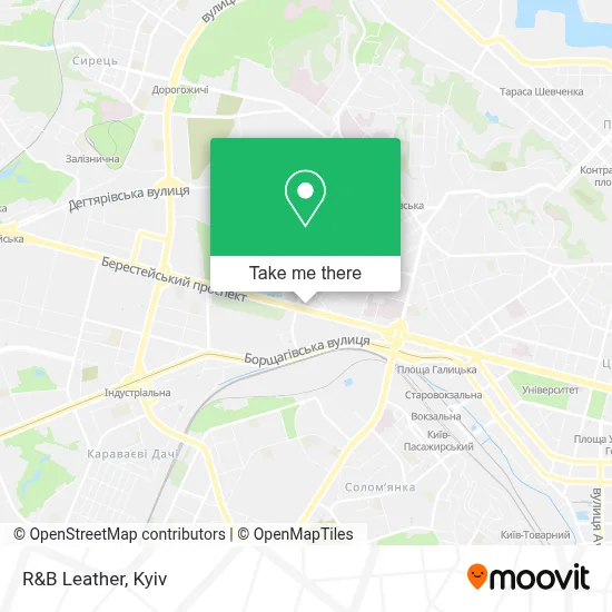 R&B Leather map