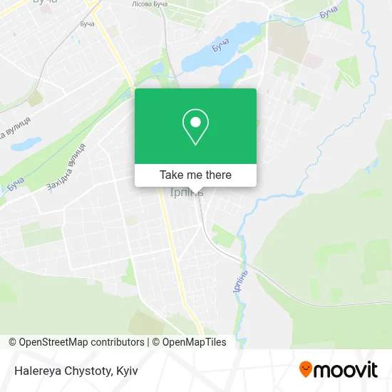 Halereya Chystoty map