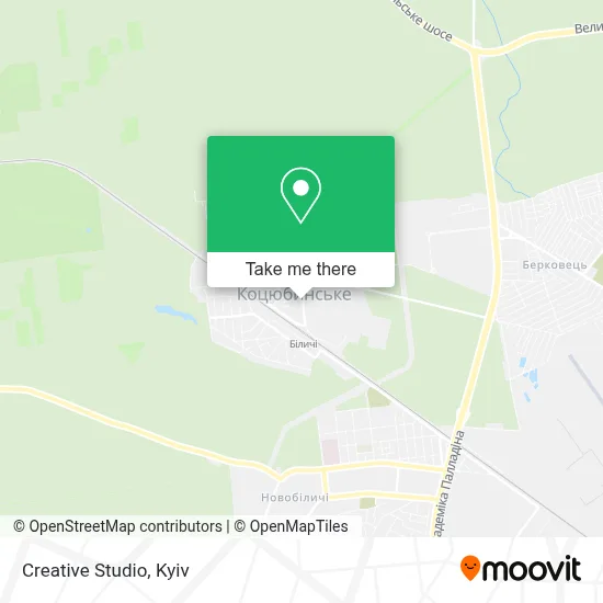 Creative Studio map