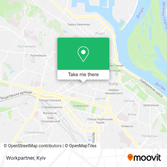 Workpartner map
