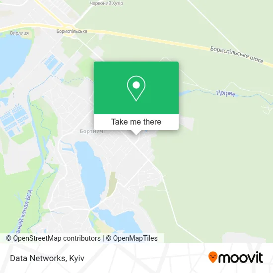 Data Networks map