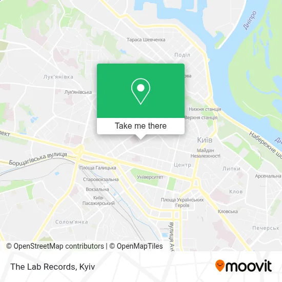 The Lab Records map